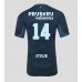 Feyenoord Sem Steijn #14 Bortedrakt 2025-26 Korte ermer